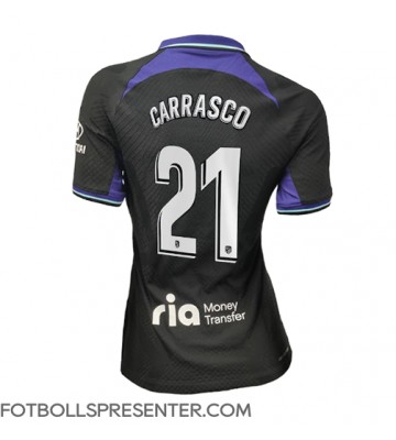 Atletico Madrid Yannick Carrasco #21 Borta Matchtröja Dam 2022-23 Kortärmad